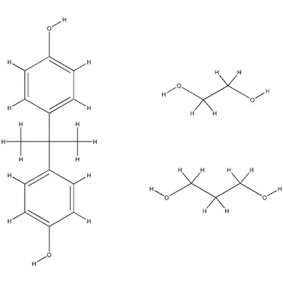 Etoxylerad-propoxylerad bisfenol A